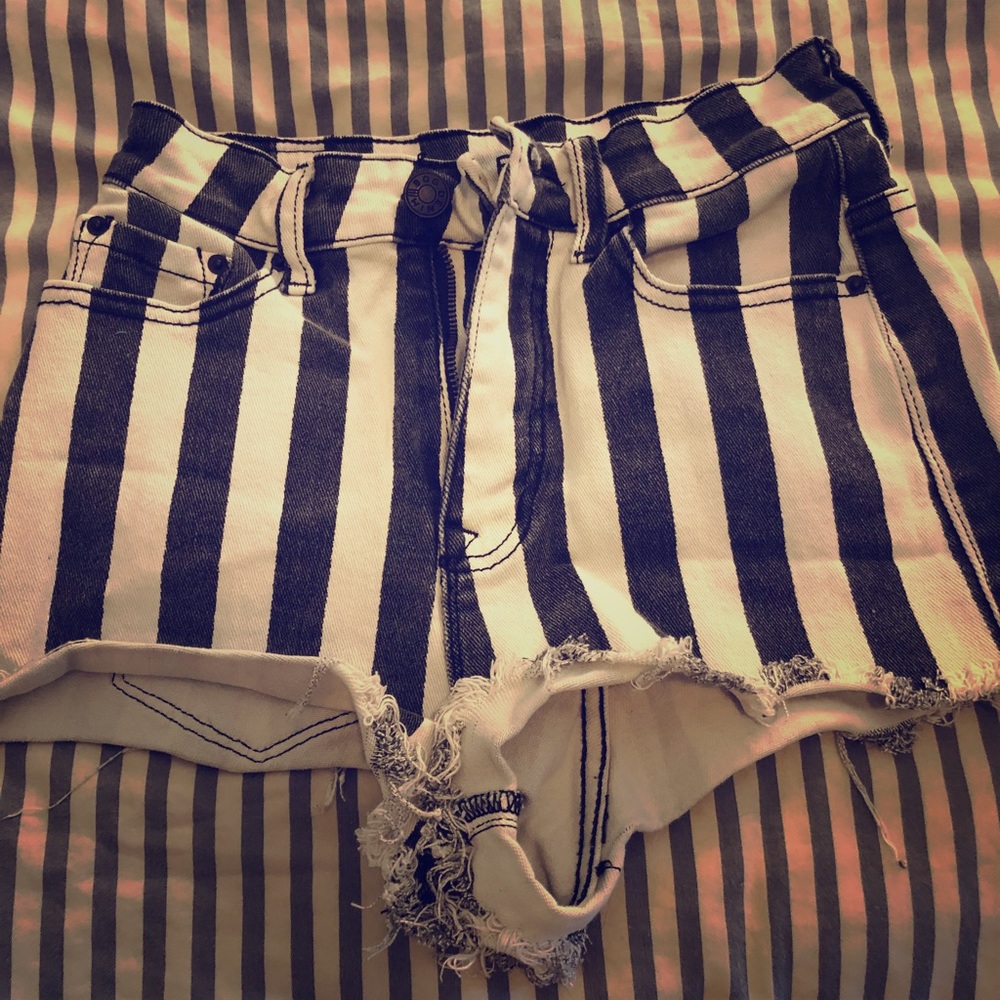 High waisted shorts